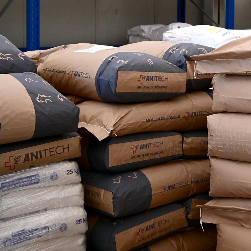 stock aliment betail